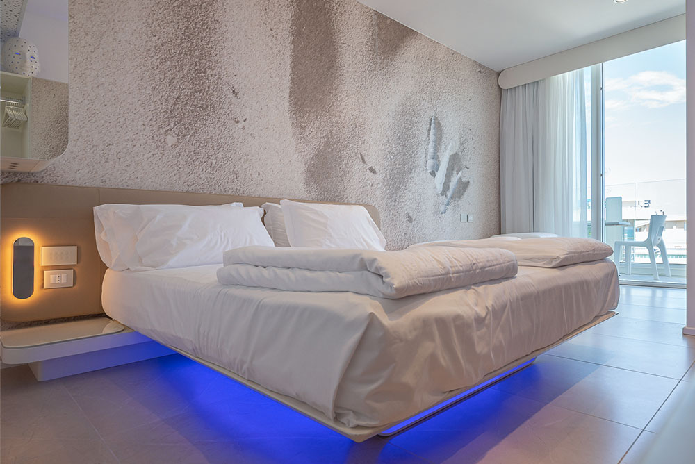 Panorama Mare Camera con vista mare e jacuzzi privata - Unico Hotel 5 Stelle Caorle