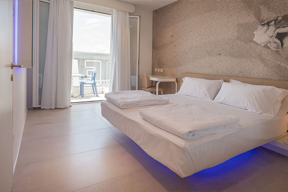 Suite Mare camera vista mare con jacuzzi privata - Unico Hotel 5 Stelle Caorle