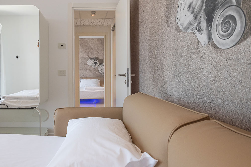 Suite Mare camera vista mare con jacuzzi privata - Unico Hotel 5 Stelle Caorle